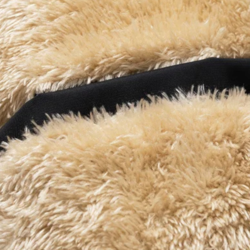 Padded Vest with Luxe Fleece Lining