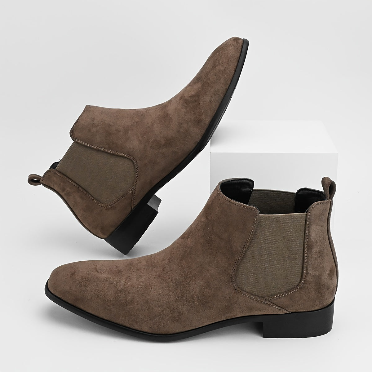 Suede Chelsea Boots