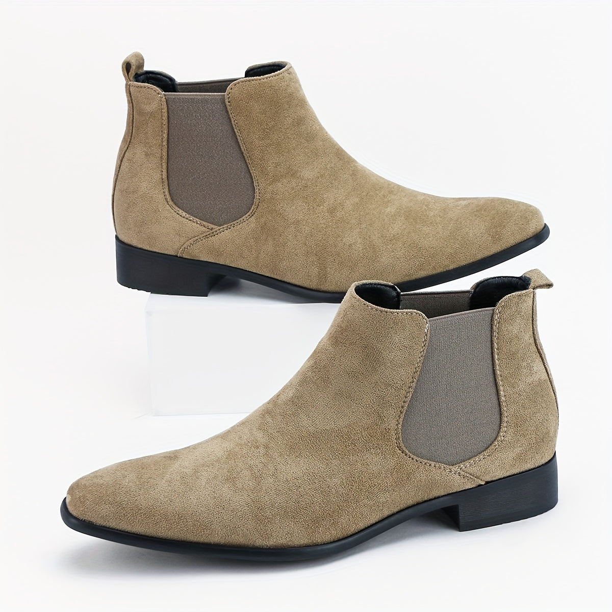 Suede Chelsea Boots
