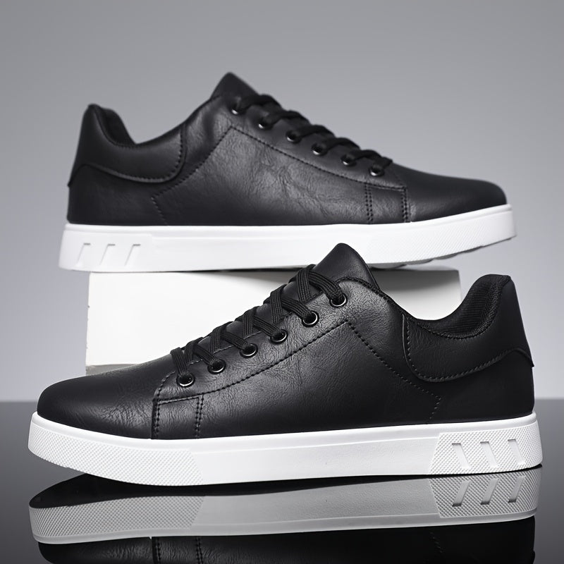 Premium Leather Low-Top Sneakers
