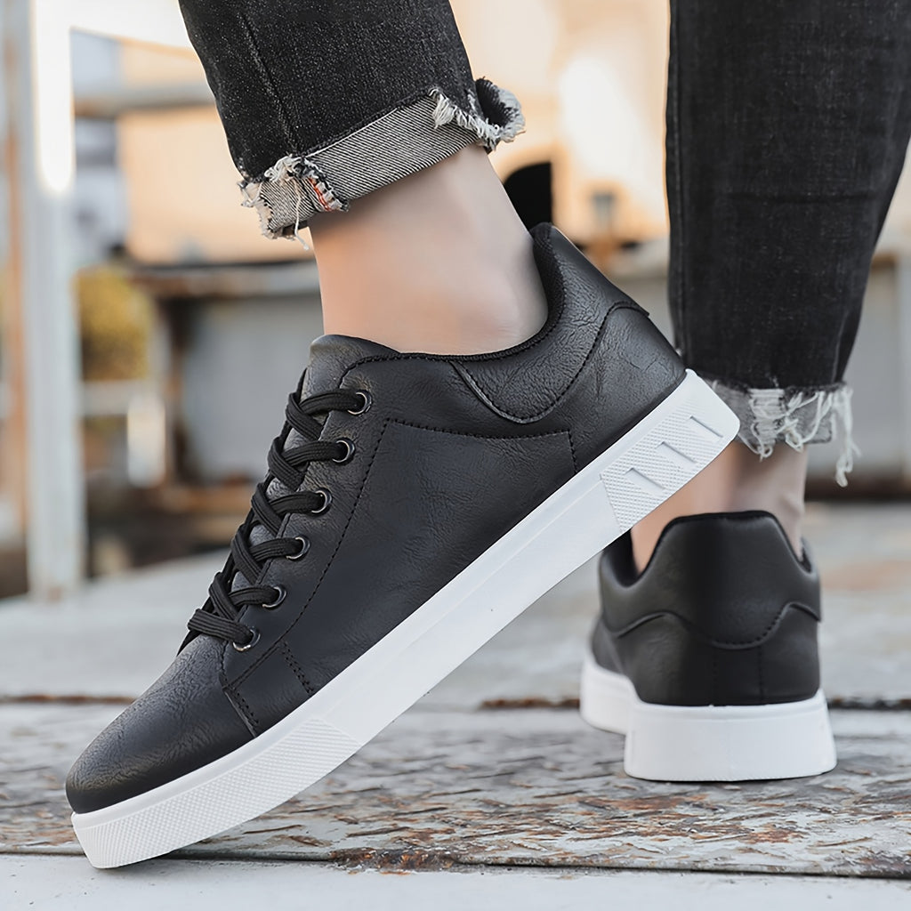 Premium Leather Low-Top Sneakers