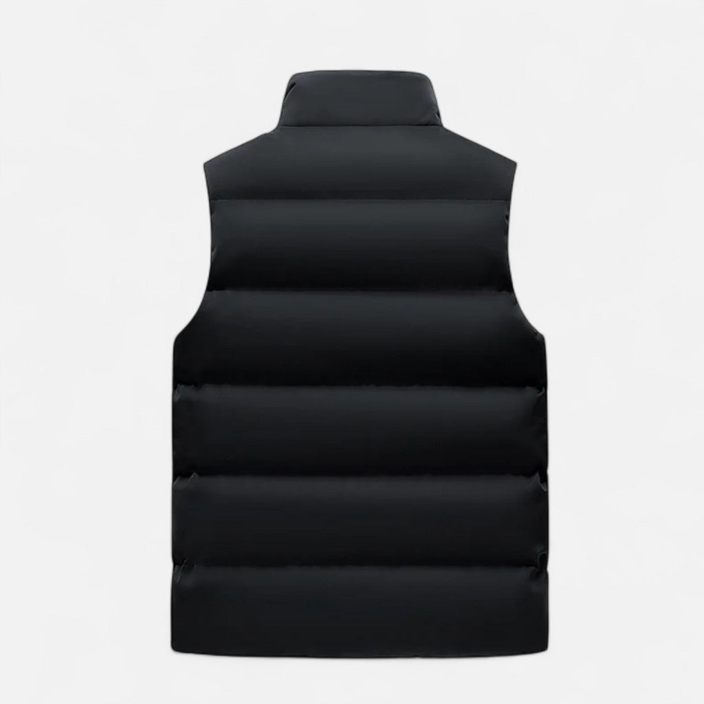 Padded Vest with Luxe Fleece Lining