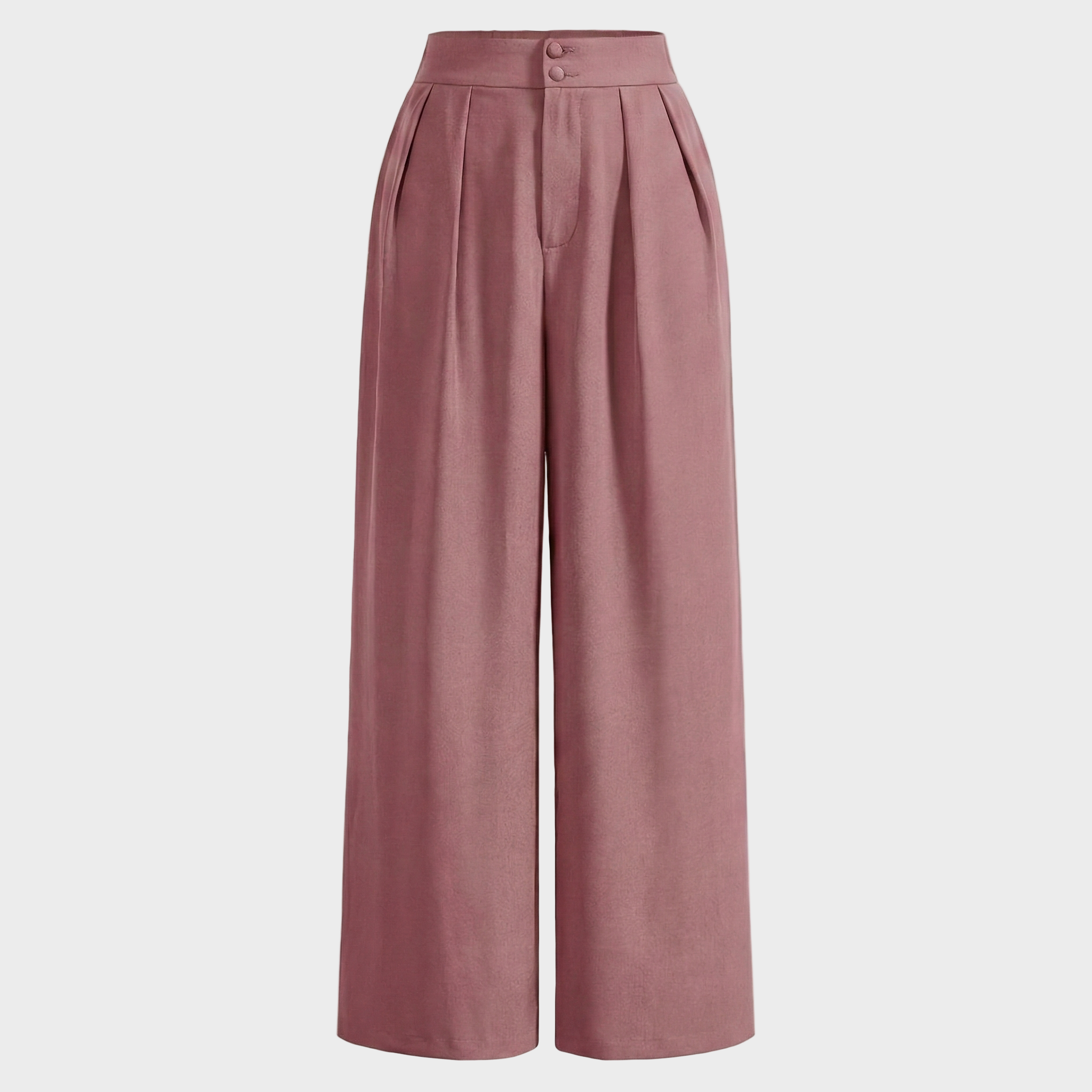 Tailored Wide-Leg Trousers with Refined Pleat Detailing