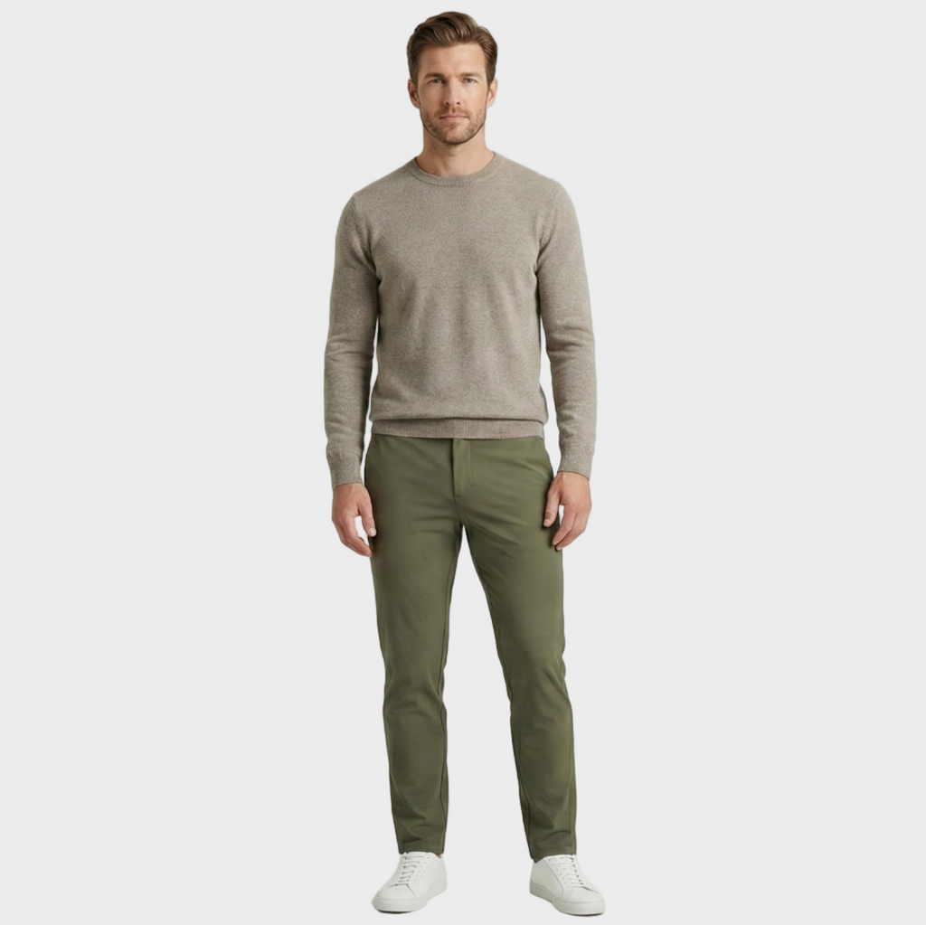Tailored Stretch Chino Trousers