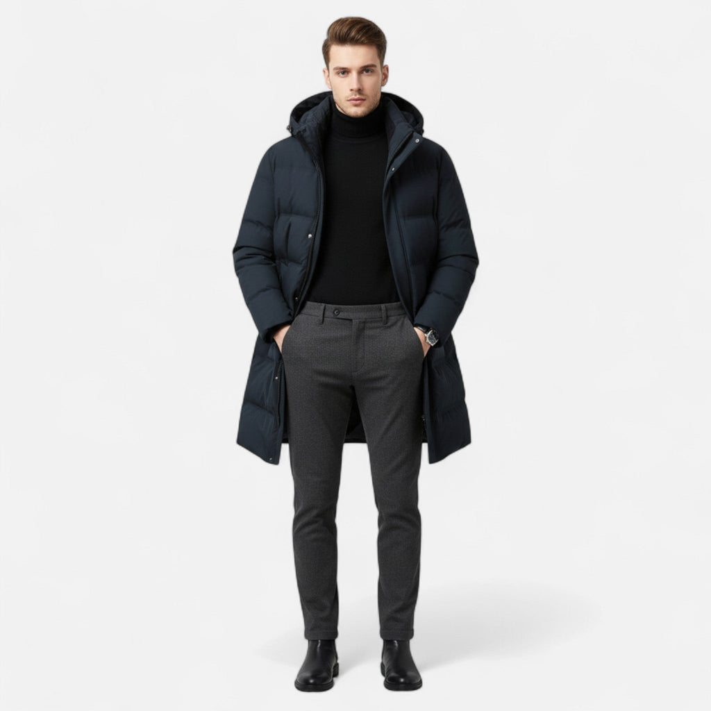 Premium Long Down Puffer Coat