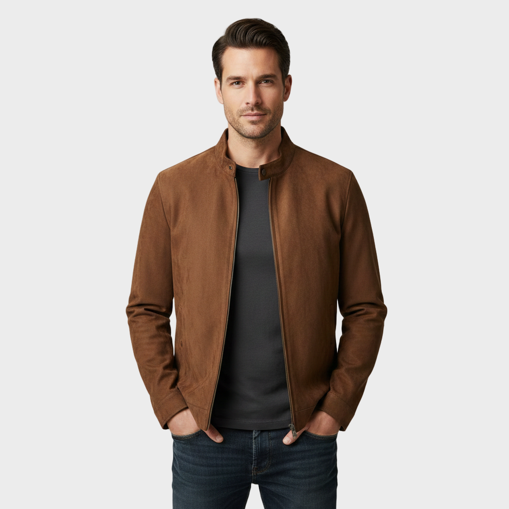 Tailored Lightweight Zip Jacket