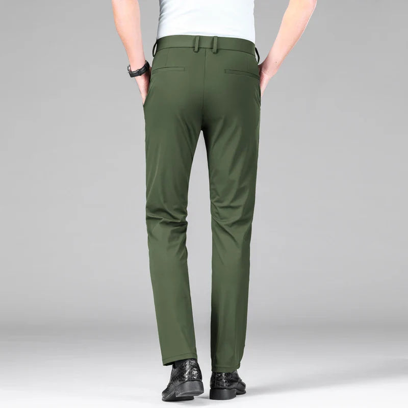Tailored Stretch Chino Trousers