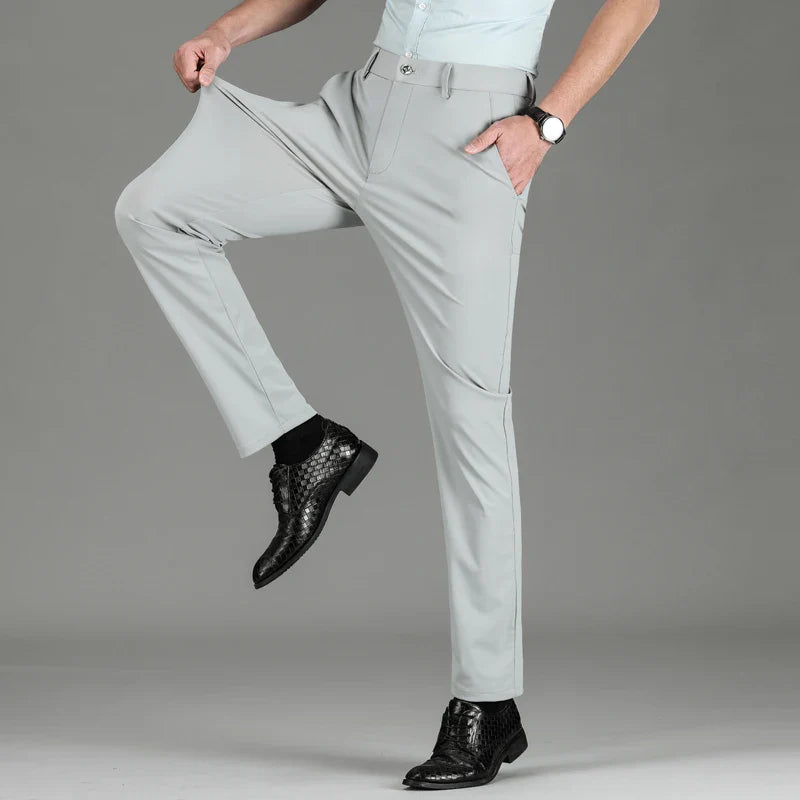Tailored Stretch Chino Trousers