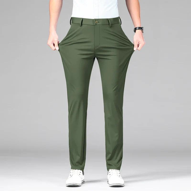 Tailored Stretch Chino Trousers