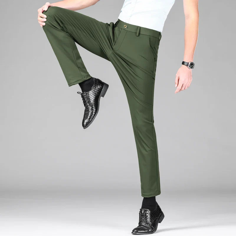 Tailored Stretch Chino Trousers