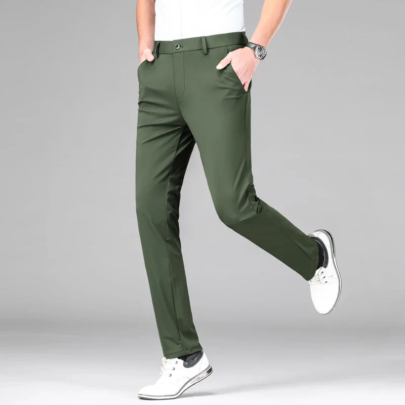 Tailored Stretch Chino Trousers
