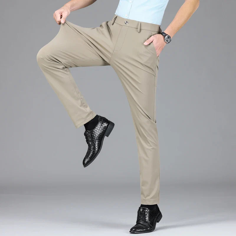 Tailored Stretch Chino Trousers