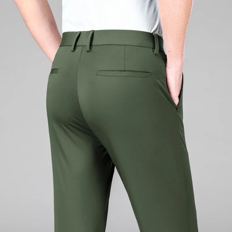Tailored Stretch Chino Trousers