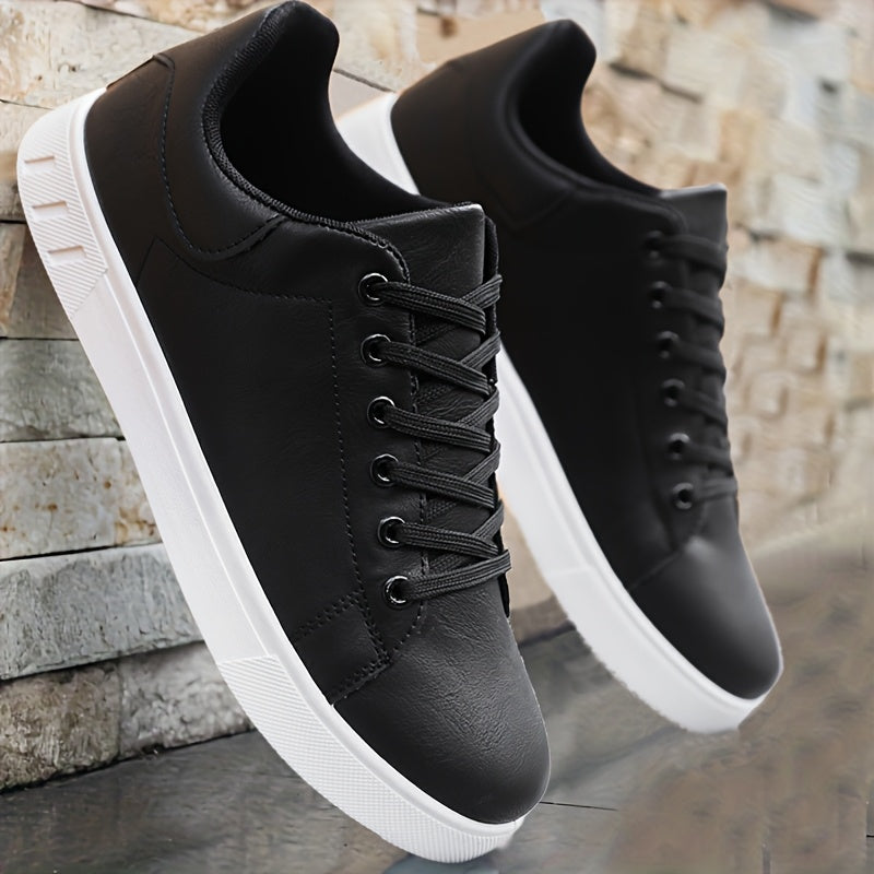 Premium Leather Low-Top Sneakers