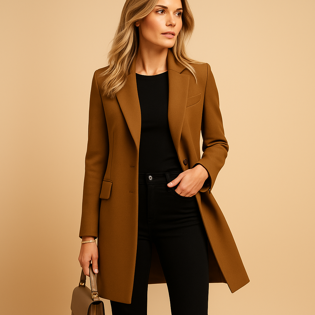 Tailored Long Wool Coat