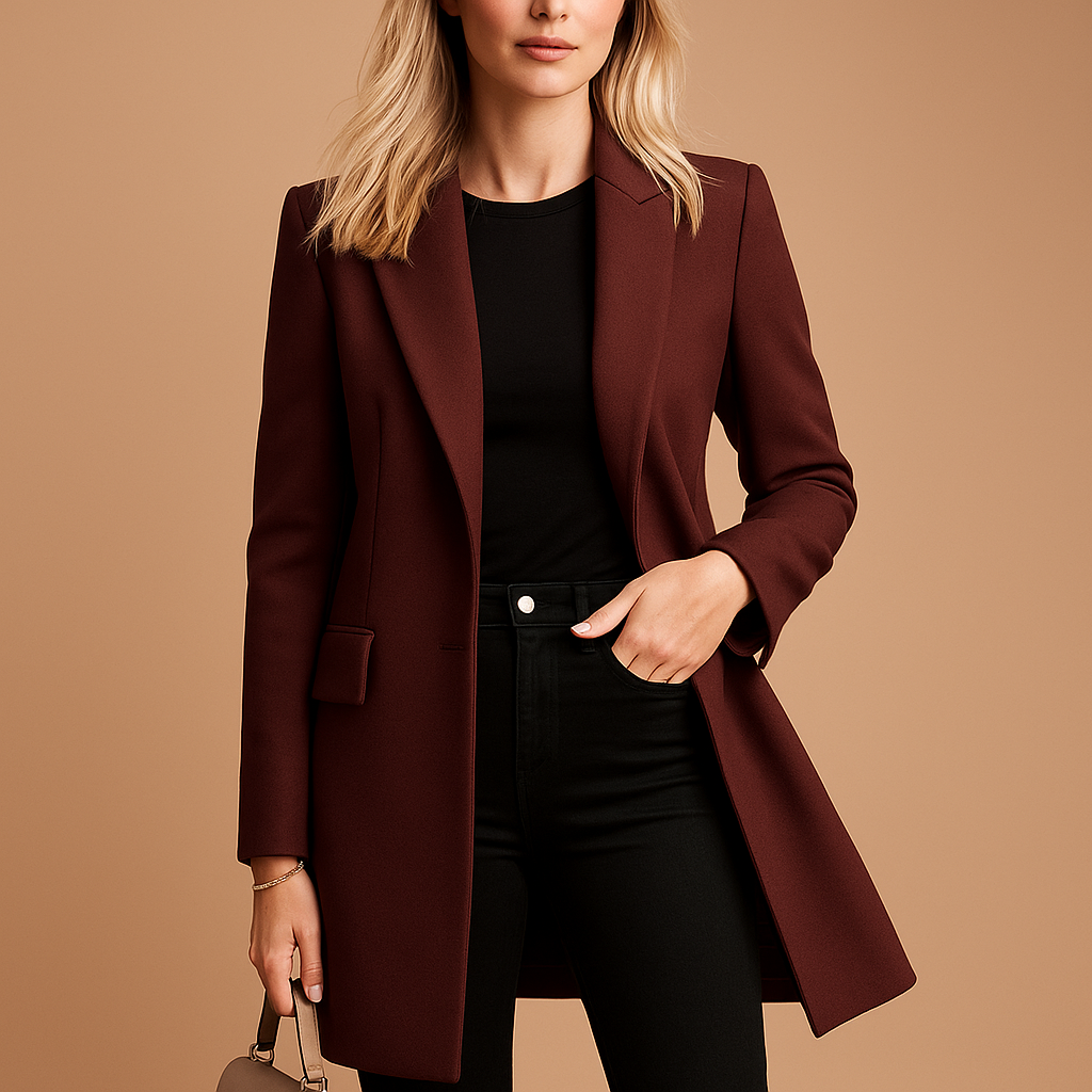 Tailored Long Wool Coat