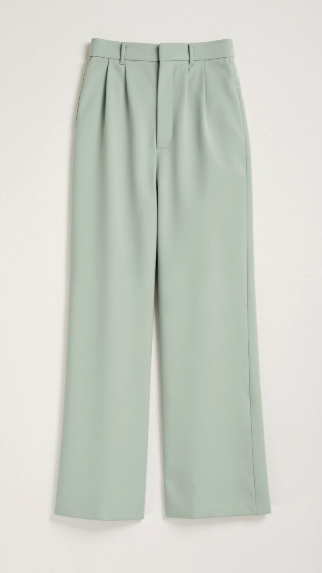Tailored Wide-Leg Trousers with Refined Structure