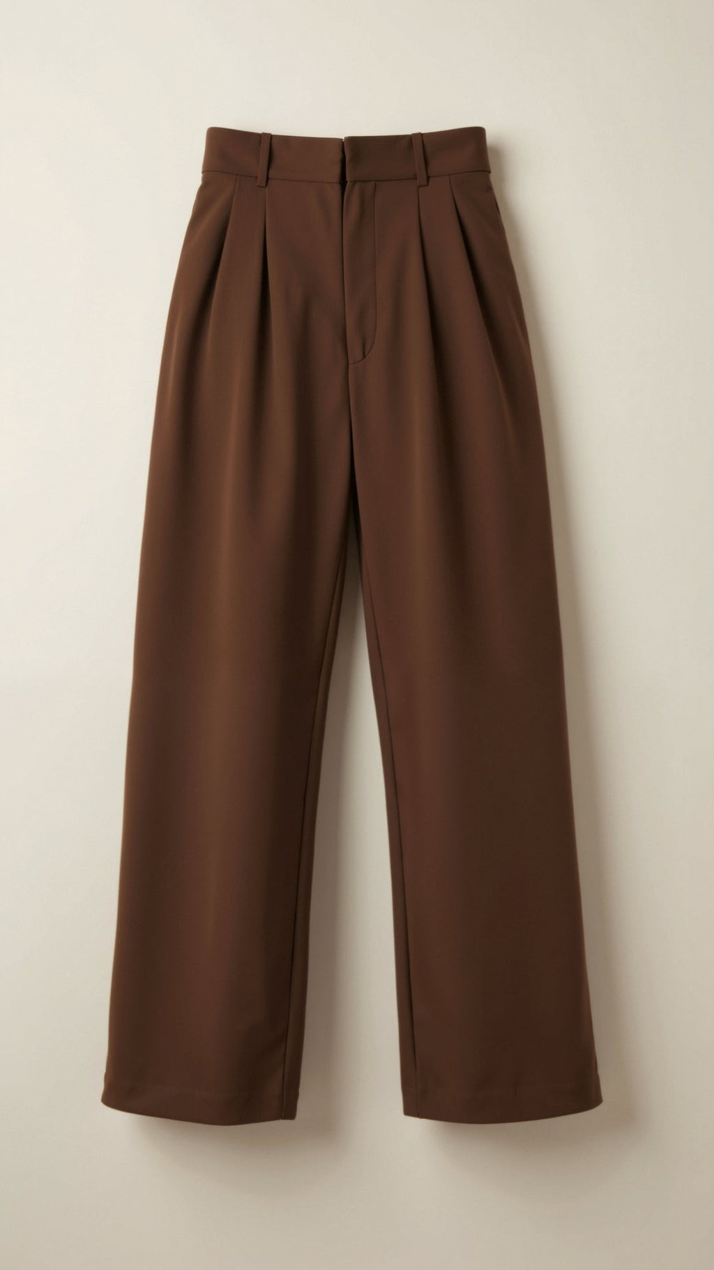 Tailored Wide-Leg Trousers with Refined Structure