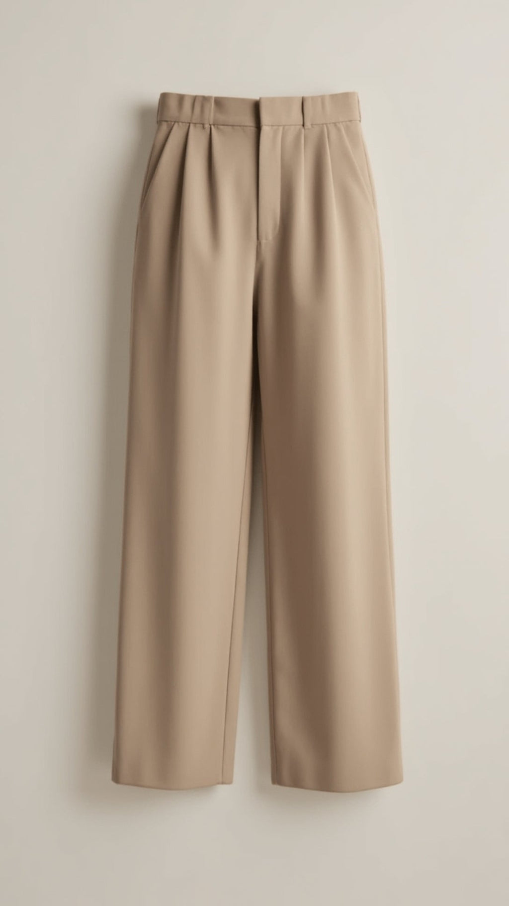 Tailored Wide-Leg Trousers with Refined Structure