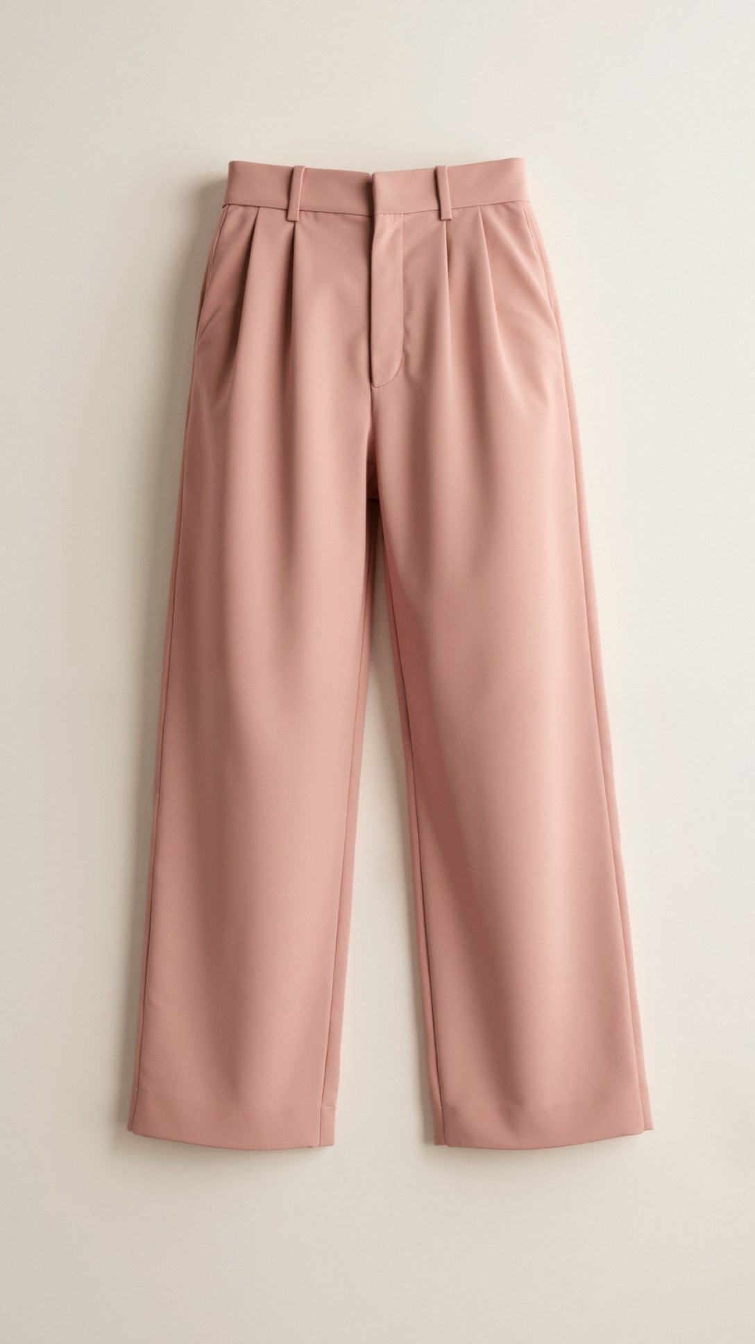 Tailored Wide-Leg Trousers with Refined Structure